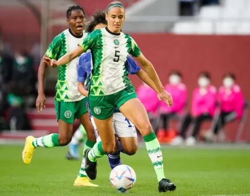 I’m proud to be a member of the Super Falcons ~ Ashleigh Plumptre