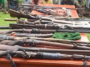 Nigerian police has recovered 520 illicit firearms, apprehends 297 suspects