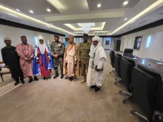 Sanusi and Niger Coup Leader 2